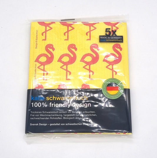 Designer sponge cloth(1x pack with 5 clothes)