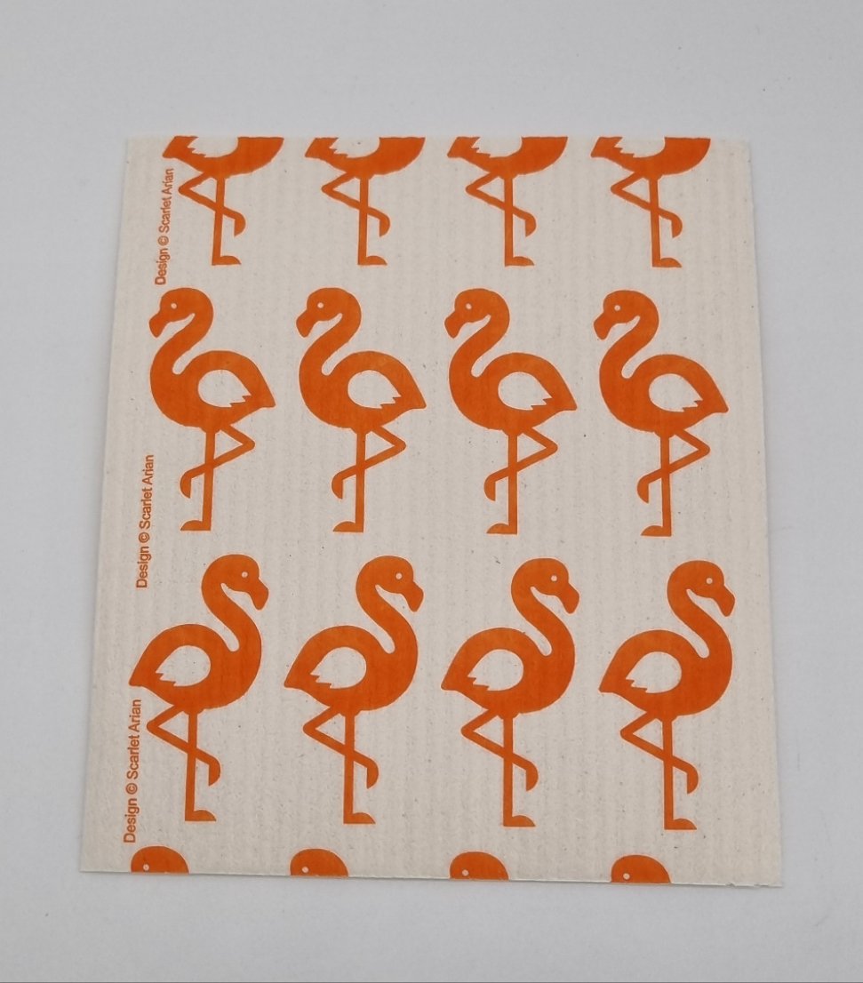 Designer sponge cloth(1x pack with 5 clothes)